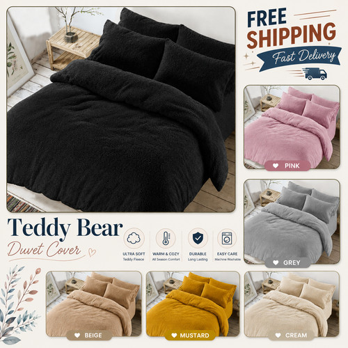 Teddybär fleece bettdecke - fleece,